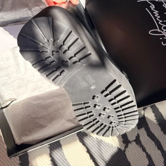 LEATHER PLATFORM BOOTS - Picture 12 of 14